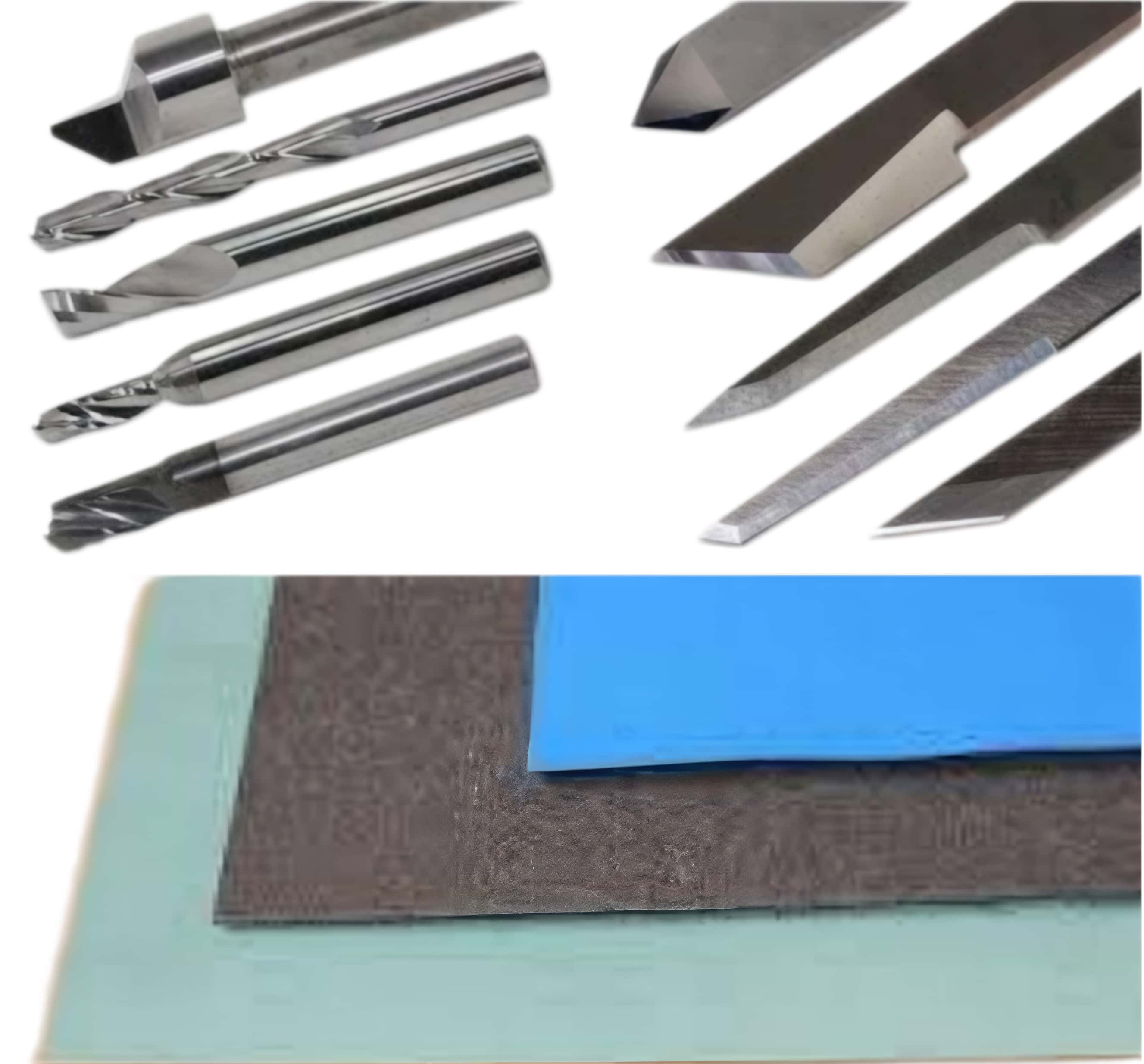 Router Bits Knife Blades Mats For Colex Sharpcut Flatbed Cutter