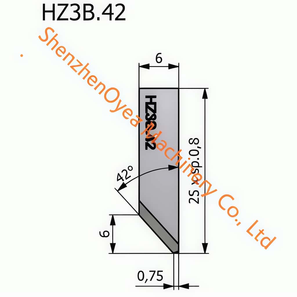 Comelz HZ3B.42 Oscillating Knife Blades