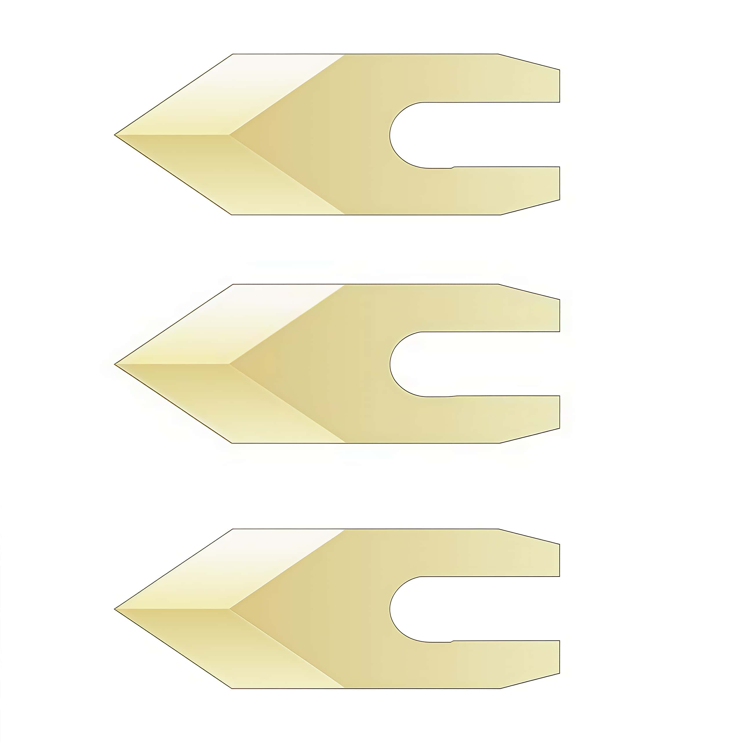 Mimaki Spb-0009 Titanium Coated Both Knife Blades