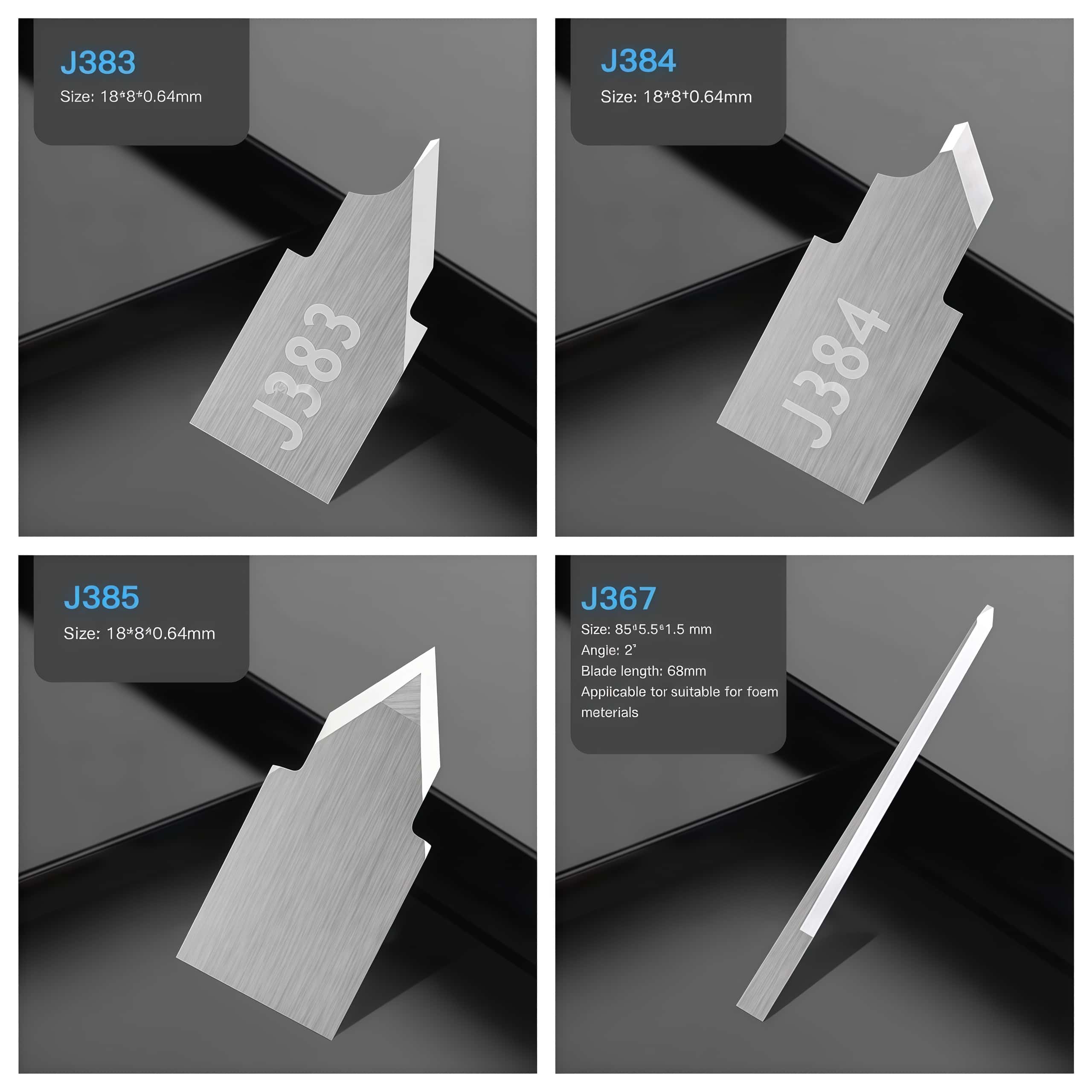 Blades for Jingwei JWei CNC Digital Cutter Blades for Jingwei JWei CNC Digital Cutter