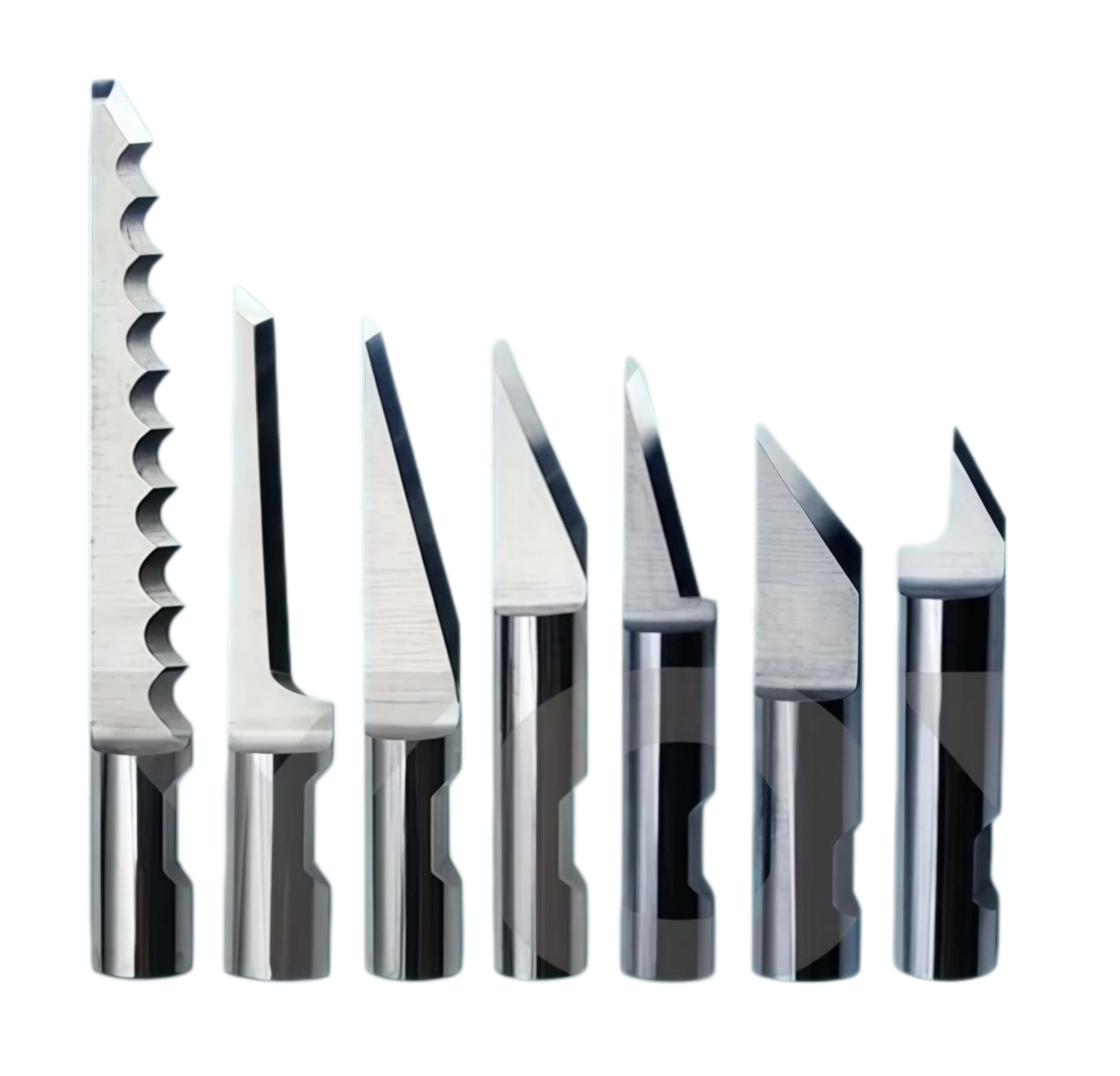 Cnc Osclllating Tungsten Carbide Cylindrical Shaft Cutting Knife Blades