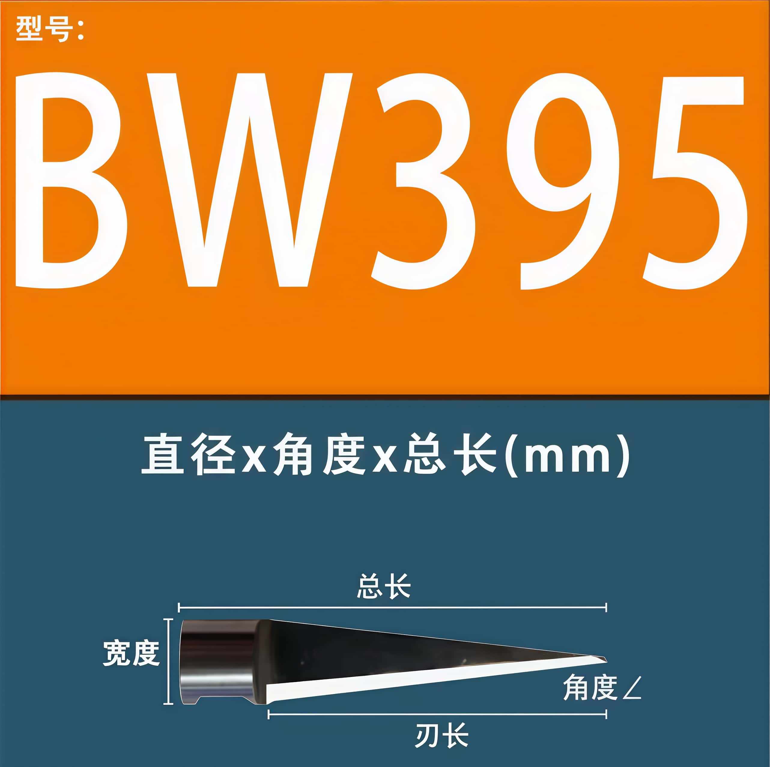 Blackman & White Round Shank Knife Blades