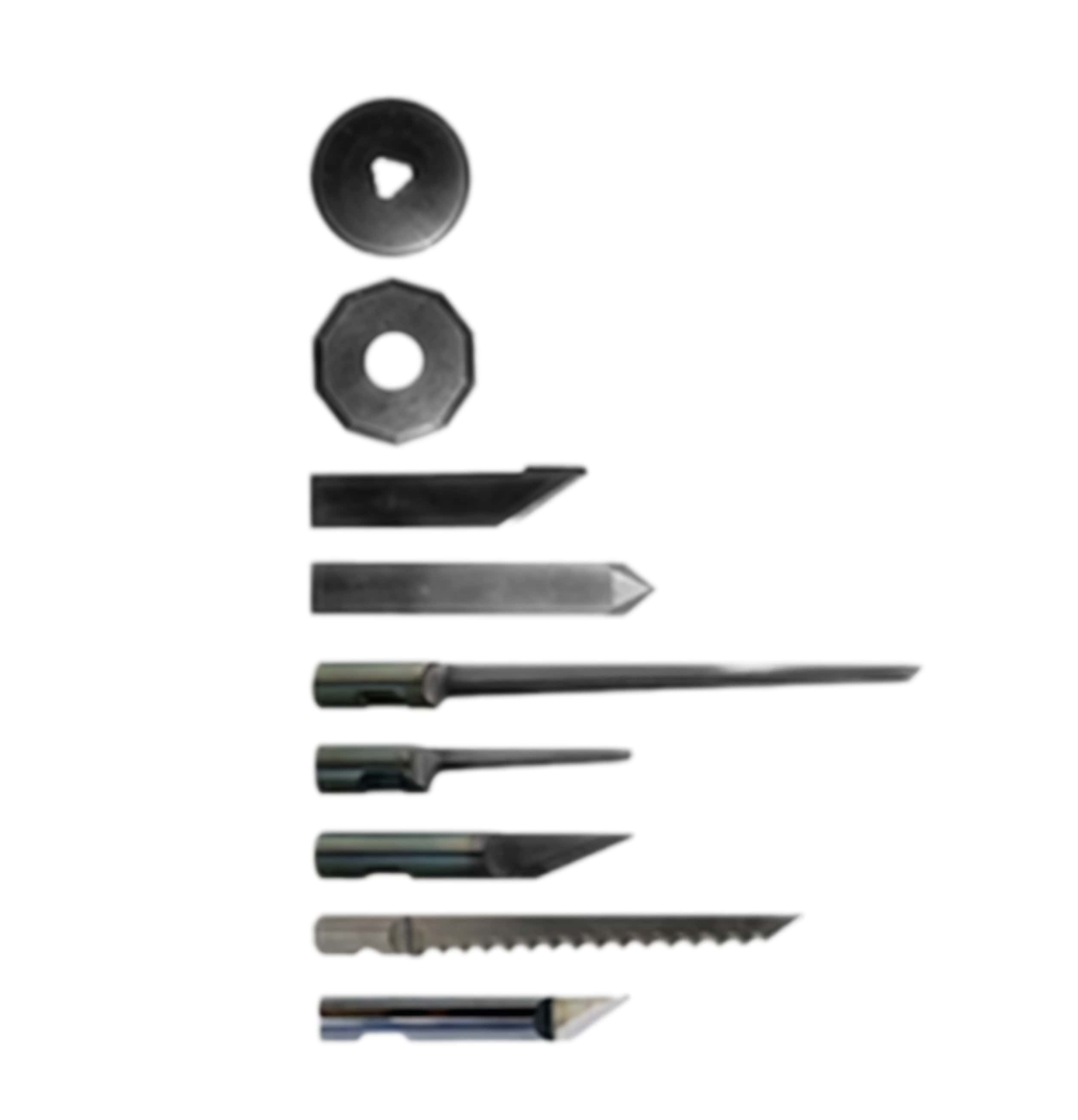 Summa Cutters Tangential, EOT, POT, V-CUT, Rotary Knives/Knife Blades