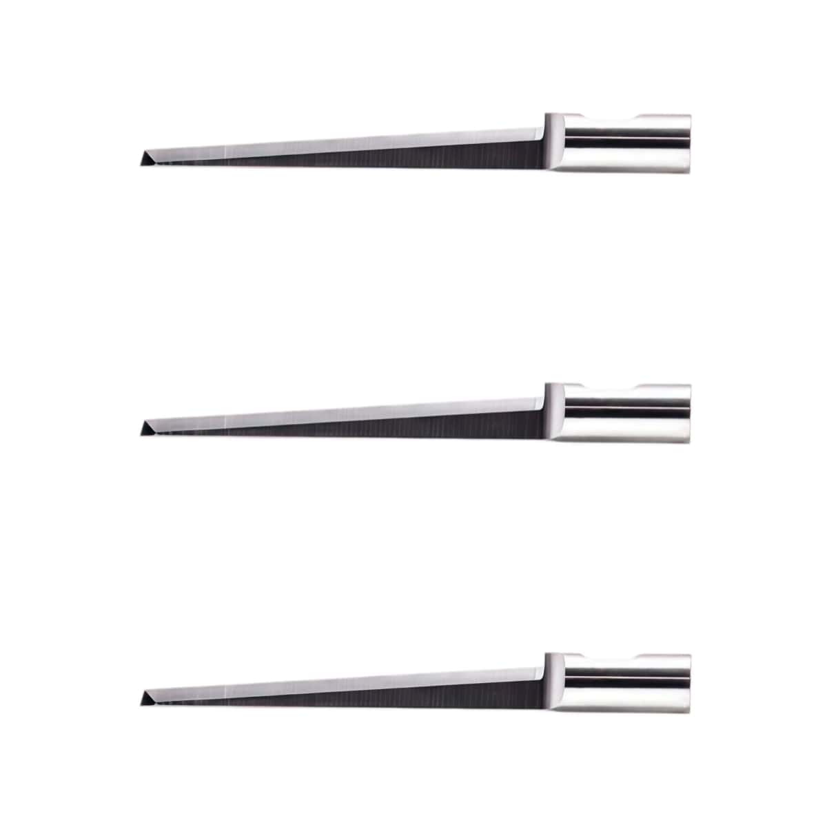 Axyz Bt-57240 B1031l-40 Kf1-40 Carbide Vibrating Flat Point Knife Blades Axyz Bt-57240 B1031l-40 Kf1-40 Carbide Vibrating Flat Point Knife Blades