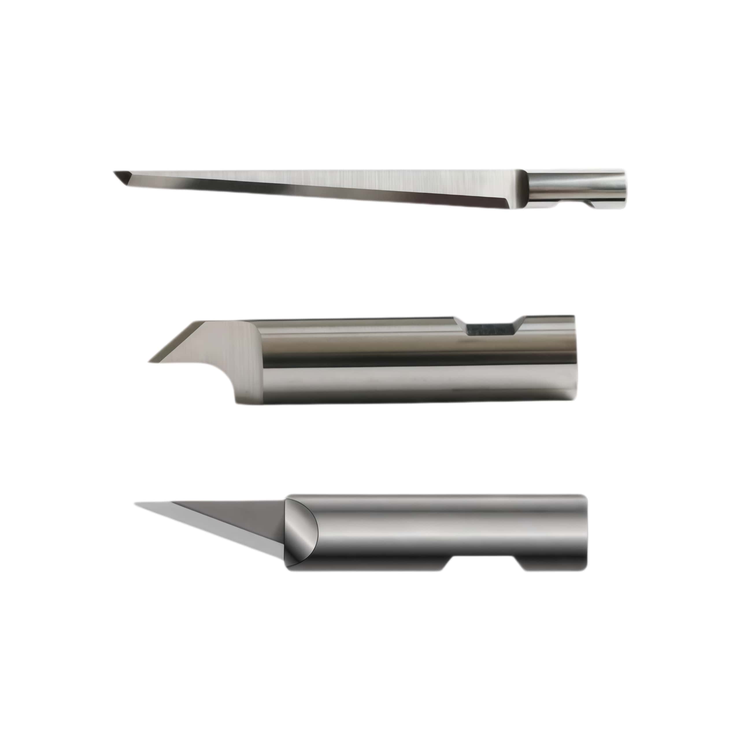 Cnc Digital Cutting Tables Pen-Shaped Notch Round Shaft Cylindrical Knife Blades