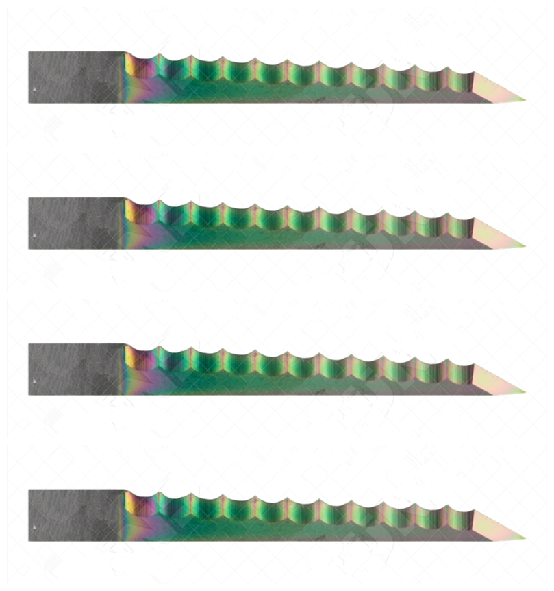 Zund Z609c Flatbed Cutter Coated Carbide Oscillating Knife Blades 5231373