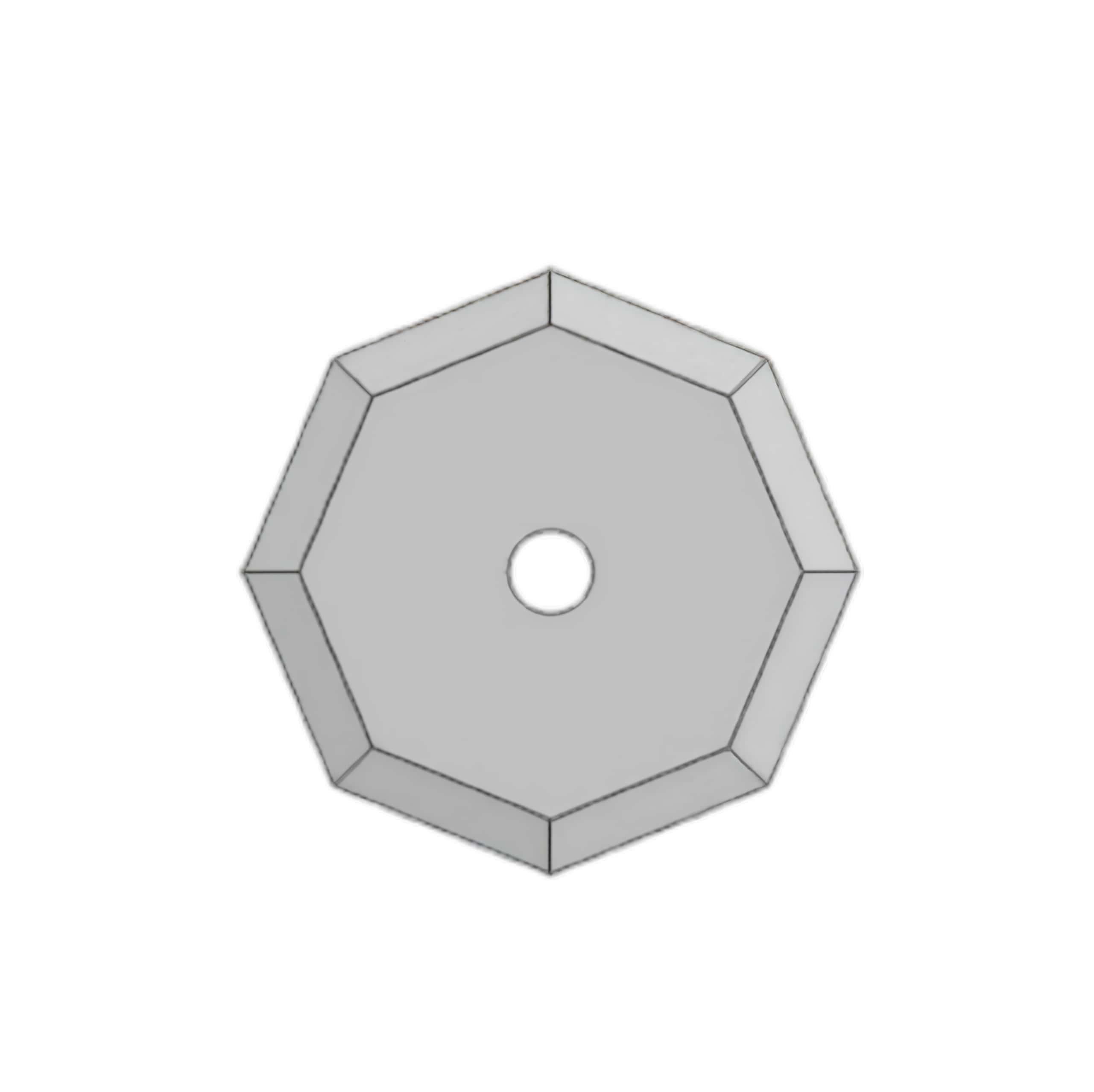 Atom 01060216 Tungsten Carbide (Hard Alloy) Octagonal (8f / 8-Sided) Polygonal Circular Rotary Knife Blades Atom 01060216 Tungsten Carbide (Hard Alloy) Octagonal (8f / 8-Sided) Polygonal Circular Rotary Knife Blades