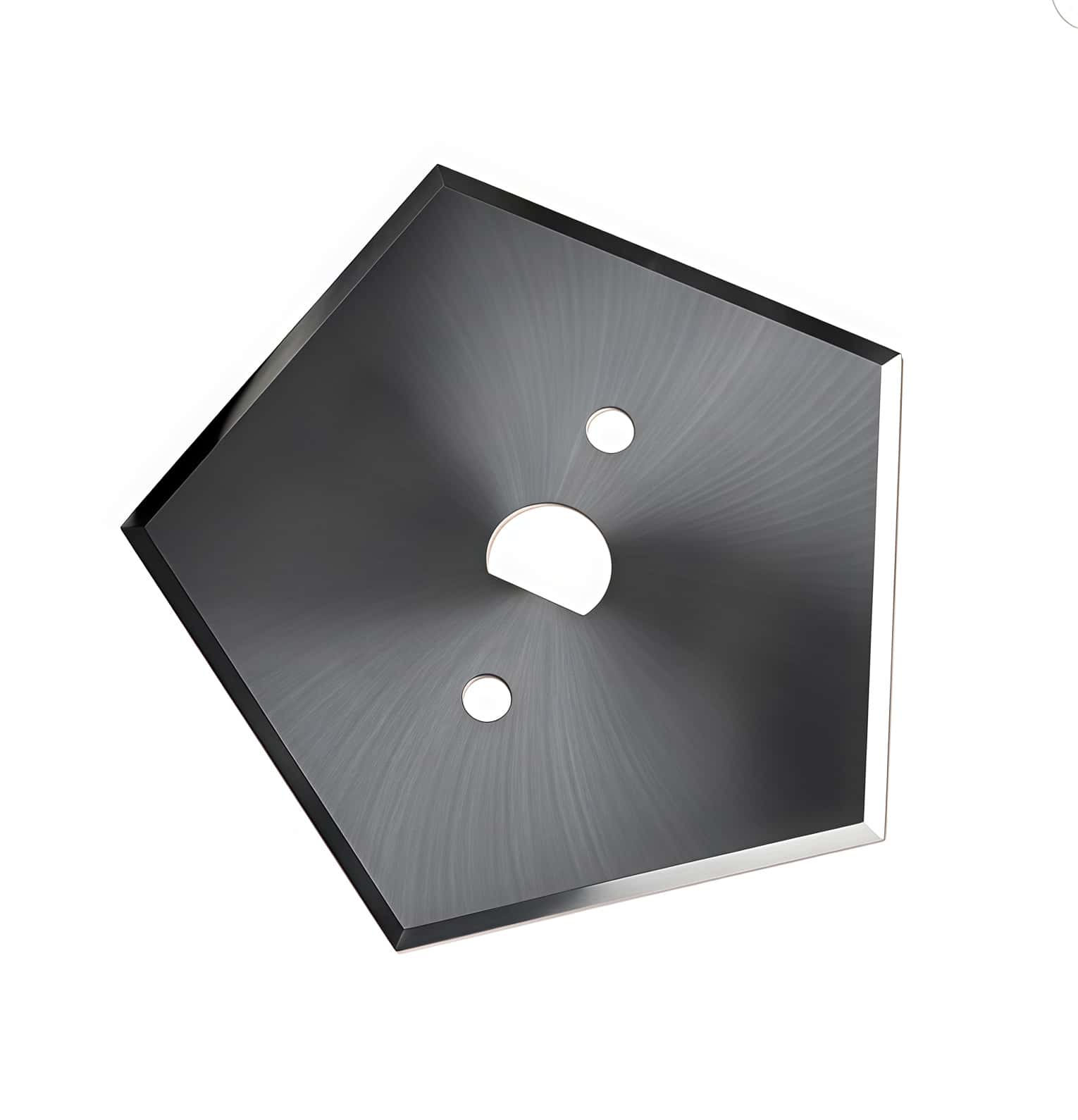 Tungsten Carbide Steel Pentagonal 5-Sided Polygon Slitting Knife Blades