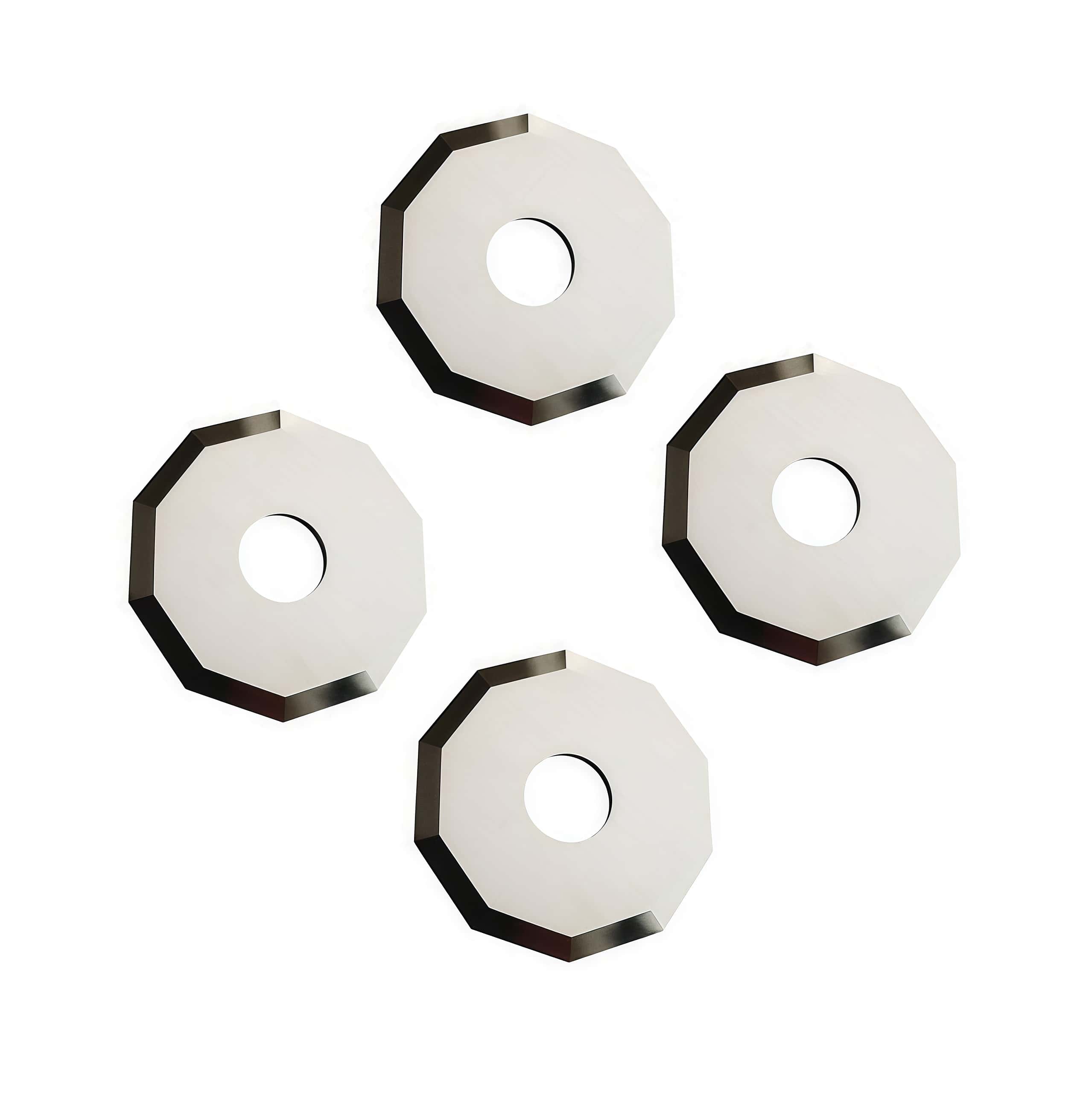 Bullmer B52 Tungsten Carbide Decagonal (10-Sided) Rotary Knife Blades 069734 Bullmer B52 Tungsten Carbide Decagonal (10-Sided) Rotary Knife Blades 069734