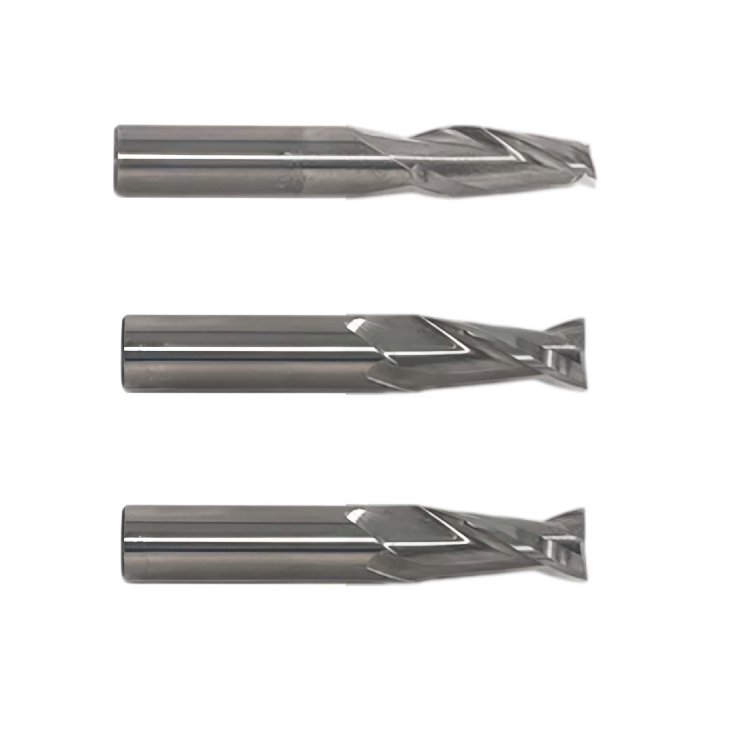 Multicam Tungsten Steel Upcut Double-Flute Spiral End Mills Routing Bits