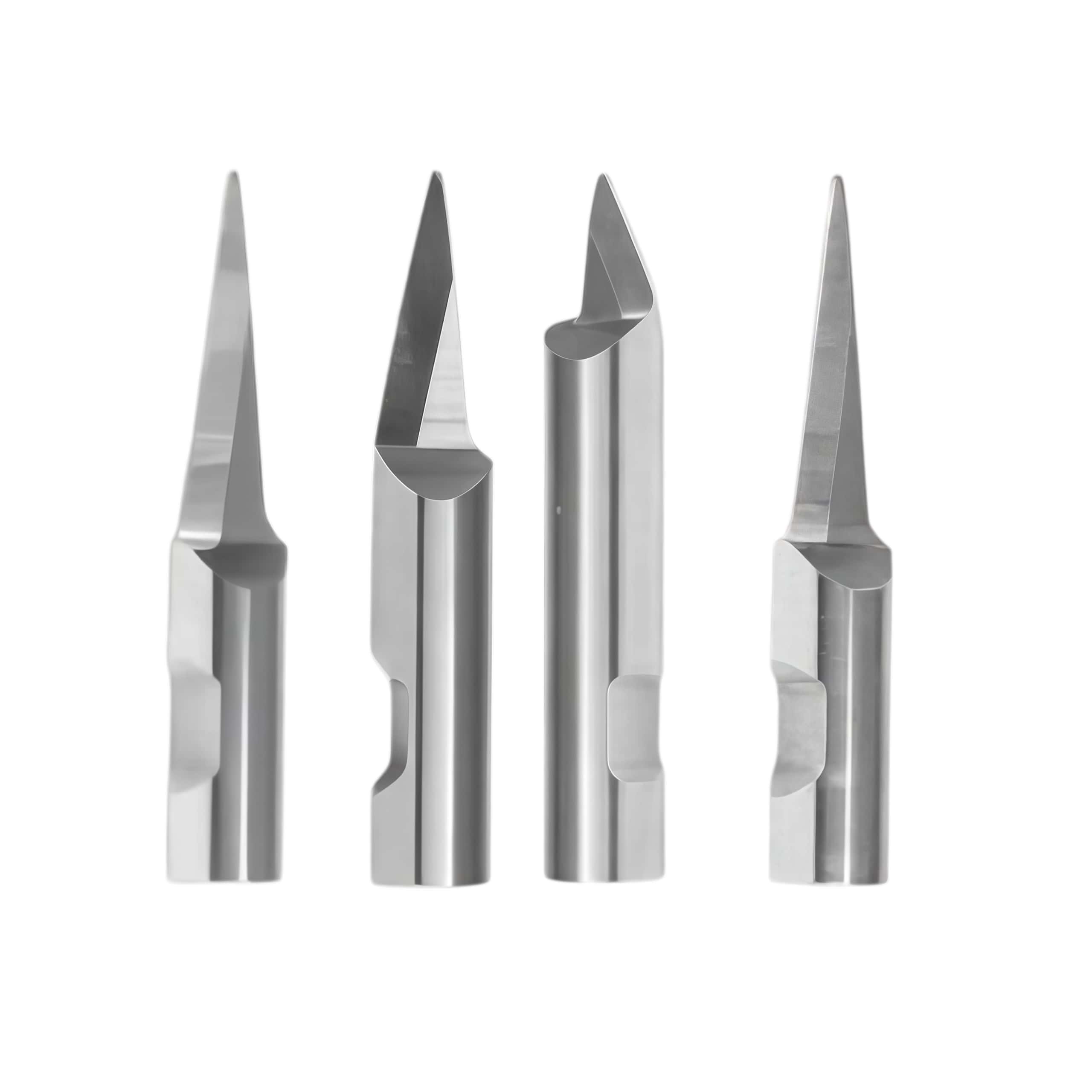 Tekcel Cnc Carbide Oscillating Round Shank Shaft(Vhm)Knife Blades