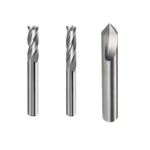 Iecho Erk1 Erk2 Dibond 45°Tungsten Carbide Milling Router Bits Cutting Tools