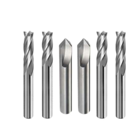 Iecho Erk1 Erk2 Dibond 45°Tungsten Carbide Milling Router Bits Cutting Tools